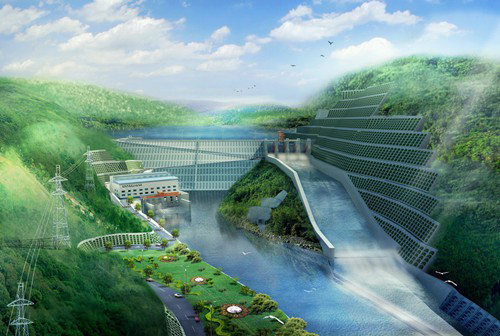 河源老挝南塔河1号水电站项目